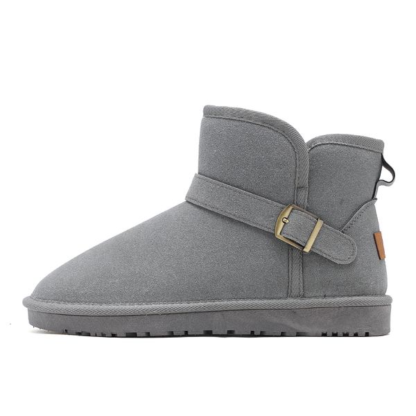 

winter hipster high mens snow boots flock cotton fabric platform boots comfortable solid color outdoor casual mens sneakers, Black