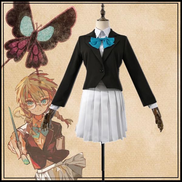 

toilet bound hanako kun shijima mei cosplay costume, Black