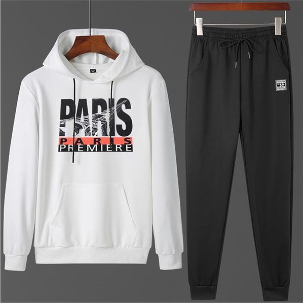 

casual set sweatsuit designer tracksuit women men hoodies+pants mens clothing sweatshirt pullover casual tennis sport clothing sweat suits, Gray
