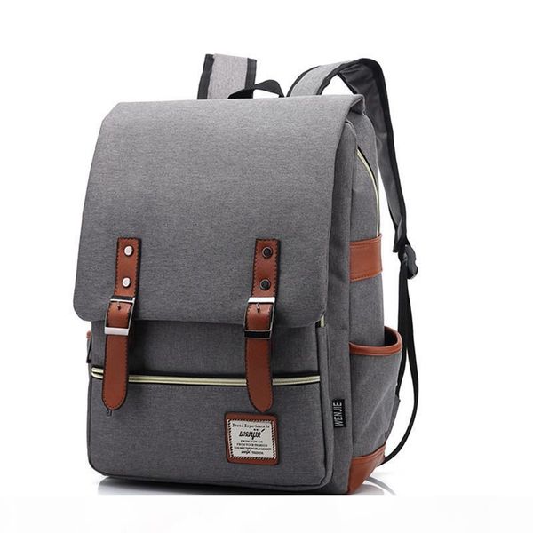 

vintage lapbackpack for women men,school college backpack fits 15 inch notebook