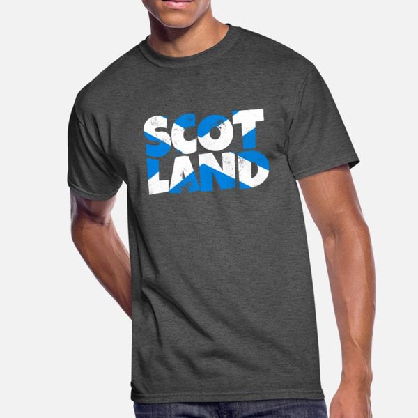 

scotland t shirt men custom 100% cotton s-xxxl original gift breathable summer style cool shirt