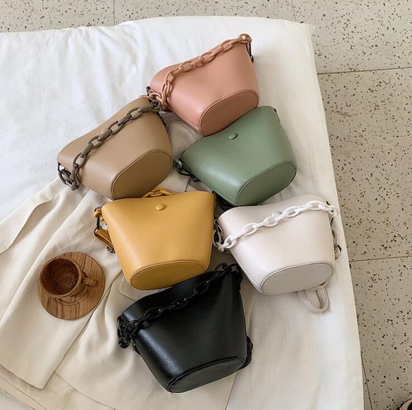 

модная женская сумка нового модное дикая текстура сумка плечо способа ведро