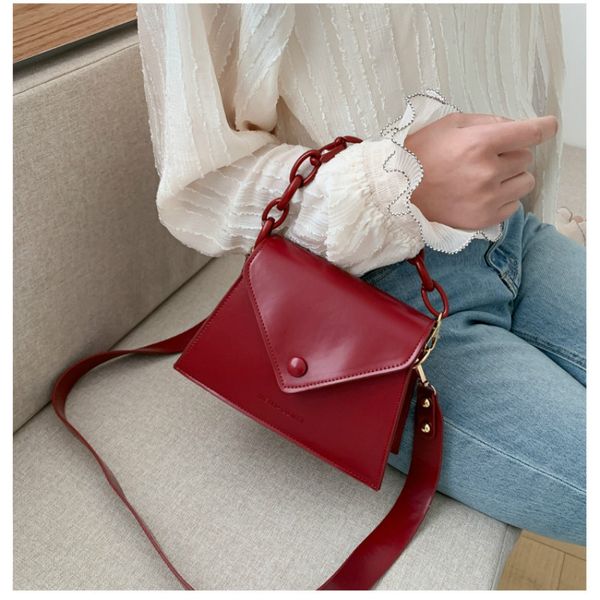 

summer fresh female mini shoulder bag wild chain crossbody bags for women 2020 pu leather messenger bags handbags
