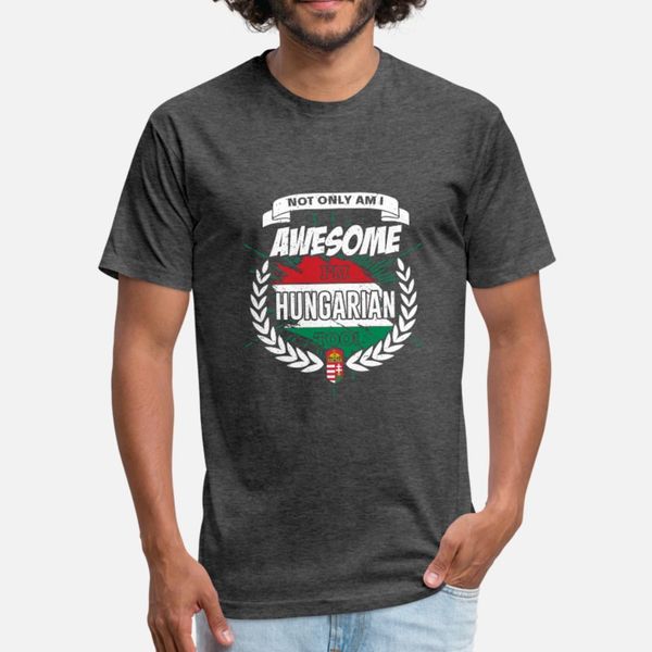

country shirt i'm awesome i'm hungarian too t shirt men customize cotton crew neck solid color fit comfortable spring natural shir