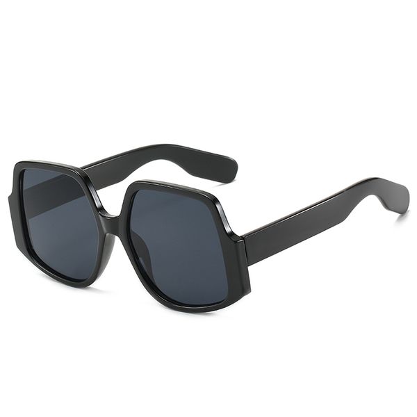 

new style irregular personality big-frame glasses fashion street shooting wild sunglasses women, White;black