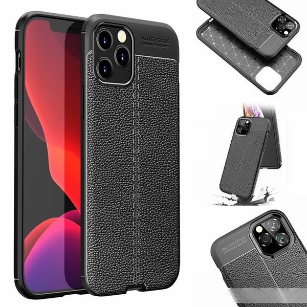 

for samsung s20 case litchi leather pattern soft tpu back cover phone case for iphone 12 11 pro max xs xr xs max