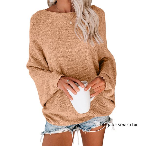 

women lasted casual crew neck solid long sleeve knit sweater, White;black