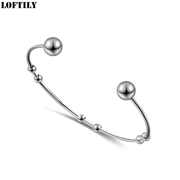 

2020 new fashion minimalist bangles for women men stainless steel mantra bracelet diy jewelry gift, Black