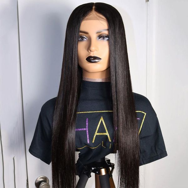 

4x4 closure wig 100% remy hair peruvian wig lace closure wig straight human hair wigs for black women 26 inch