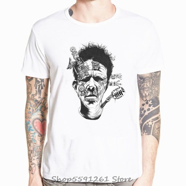 

printed t shirt short sleeve men summer style t shirt short sleeve tom waits funny men's cool t-shirt streetwear casual clothing