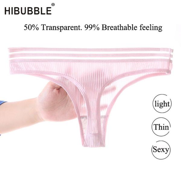 

transparent string mesh underwear women simple panties women thong femme breathable seamless culotte femme tanga lingerie, Black;pink