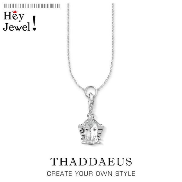 

charm necklace hindu god ganesh,2020 winter fashion religious jewelry 925 sterling silver bijoux gift for women men