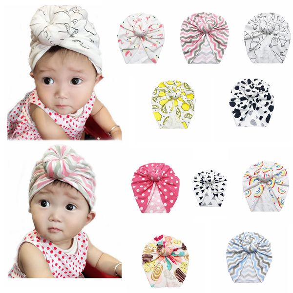 

hat 10styles turban doughnut kids flamingo baby infant turban hats baby headband bowknot outdoor caps kids gift favor ffa2861-1