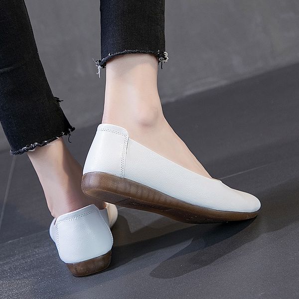 

spring and autumn soft bottom breathable non-slip wild small shoes, Black