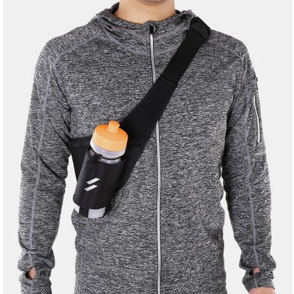 

outdoor sports phone holder shoulder crossbody waist bags with kettle pouch running jogging fitness cycling chest bags