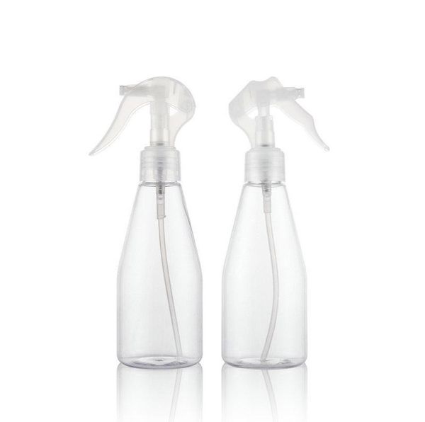 Esvaziar Sanitizer spray de plástico garrafa transparente em forma de cone regar plantas Pot água Flores Atomizador Pots Início Mão 200ml 1 5yh G2