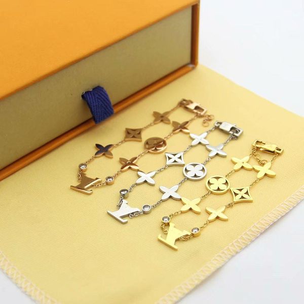 

new arrival 3 colors designer bracelet&bangle flower jewelry hollow charm tassel bracelet for fringe chain women party gifts wholesale price, Black