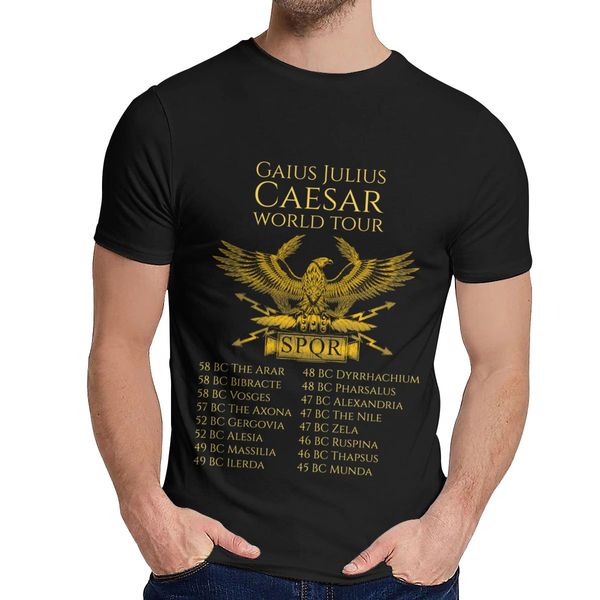 

ancient roman republic t shirt gaius julius caesar world tour tee shirt