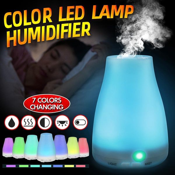 

essential oil diffuser aroma cool mist humidifier with adjustable mode 7 color led lights changing for home