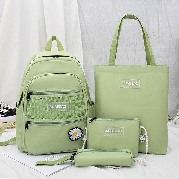 

canvas school bag korean version harajuku high school student female high student fashion junior backpack