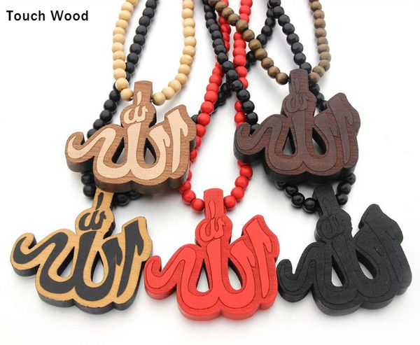 

wood pendant necklace hip hop jewelry / accessory dropshipping, Silver