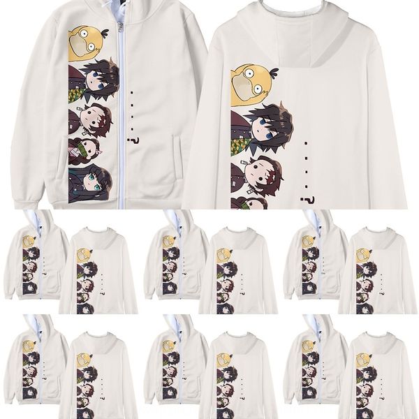 

2020 new ghost bladeperipheral 3d hoodie printing hoodies 2020 new ghost bladeperipheral 3d hoodie digital zipper digital printing zipper ho, Black