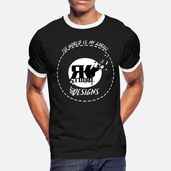 

тенниска мужчин характер хлопок world is my garage вокруг шеи охладиться фитнес моды лета letters рубашки