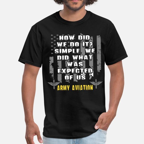 

how did we do it simple we dod what was expected o t shirt men printed cotton s-3xl kawaii anti-wrinkle funny summer original shirt