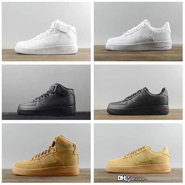 

2020 &nbspair force 1 new mca 10x forces low airs cushion 1 one running shoes for men the pure white blue trainer women designer shoes