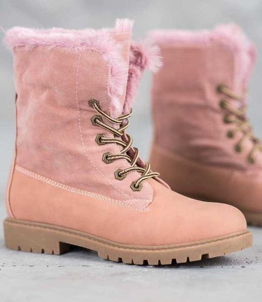 

women lace-up comfortable ladies boots chaussures femme new winter women boots keep warm mid-calf snow, Black