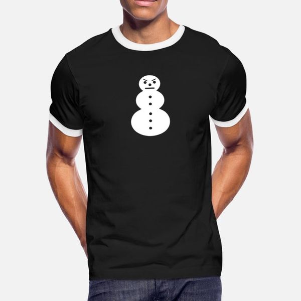 

snowman hip hop rap gangster t shirt men designer cotton s-3xl kawaii interesting comfortable summer letter shirt