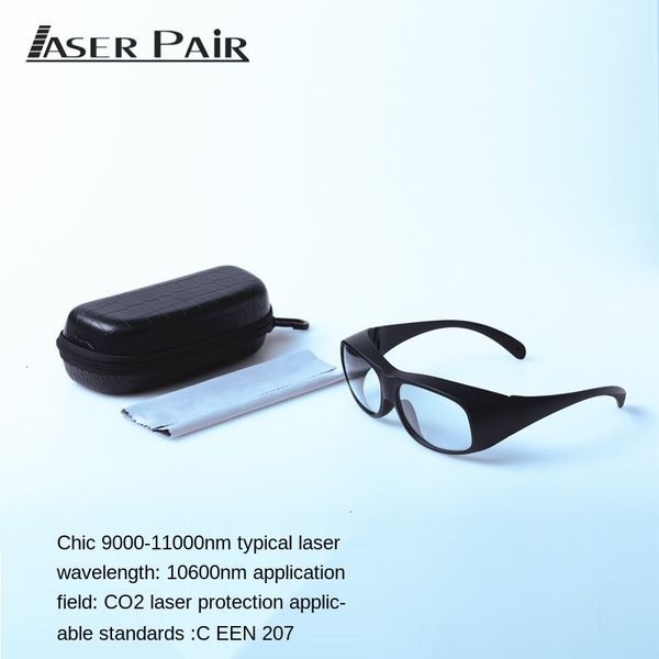 

решетка лазера co2 защитные очки защита безопасности 10600nm bioa, White;black