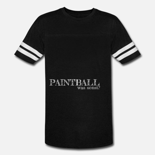 

paintball was sonst spruch geschenk t shirt men designing 100% cotton o-neck leisure loose casual summer style leisure shirt