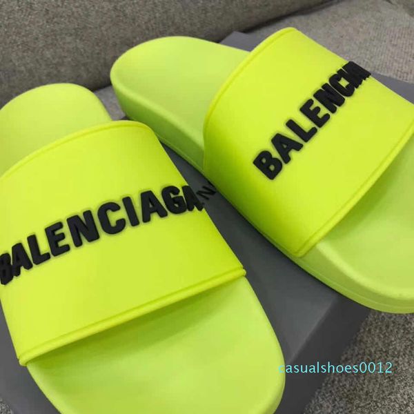 

designer sandals men women luxury casual shoes outdoor flip flop fashion slippers brand boys girls colorful platform slippers c12, Black