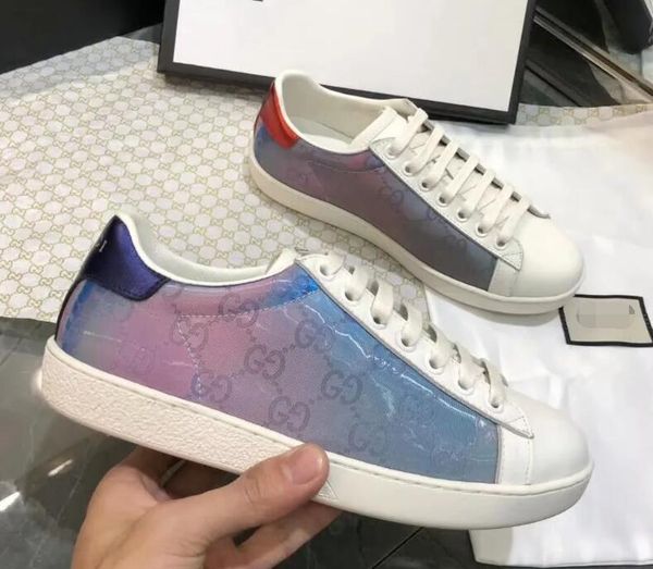 

new fashion women and men casual shoes leather sneakers students running shoes discoloration shoes tss111712, Black