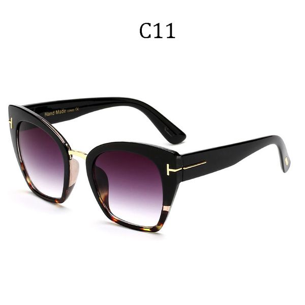 

ladies cat eye fashion large circle prescription luxury sunglasses brand designer retro sunglasses oculos uv400, White;black