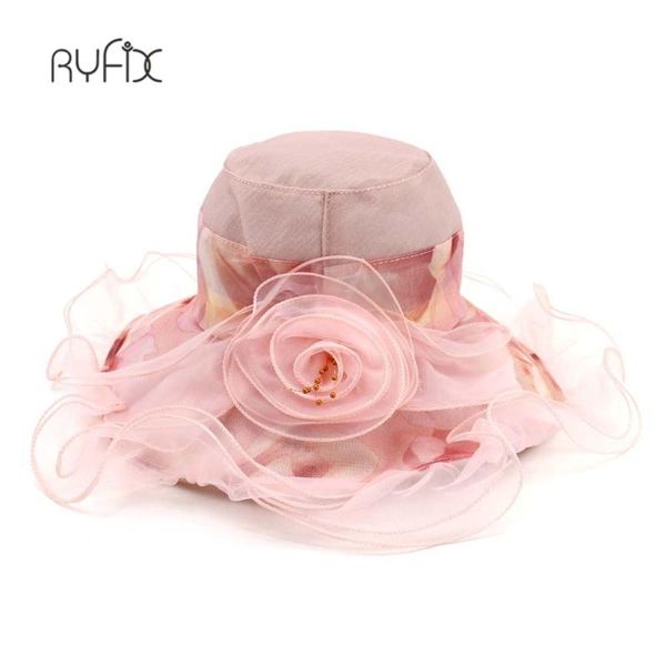 

women summer sun hats solid color elegant all-match flower decoration sun beach hat female accessory ha221, Blue;gray