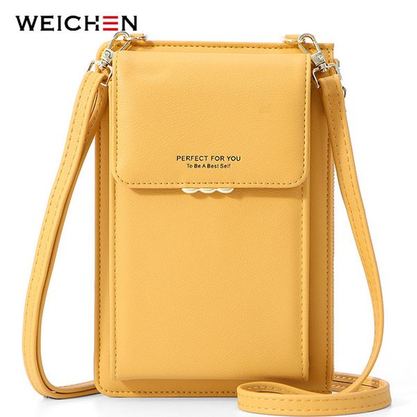 

weichen brand small crossbody bags women soft leather pocket shoulder purse ladies cell phone bag female mini messenger bag new