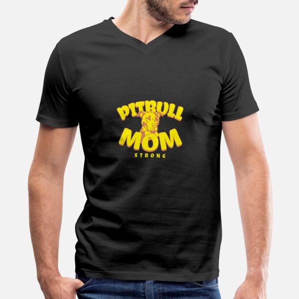 

pitbull lover gift pitbull mom strong t shirt men design tee shirt euro size s-3xl gift new style summer natural shirt
