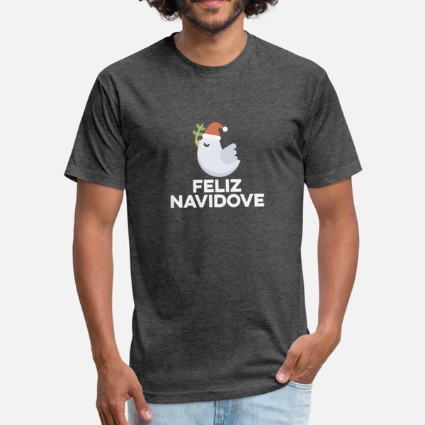 

feliz navidove funny dove bird with santa hat xmas t shirt men create short sleeve s-xxxl costume fitness new style summer natural shirt