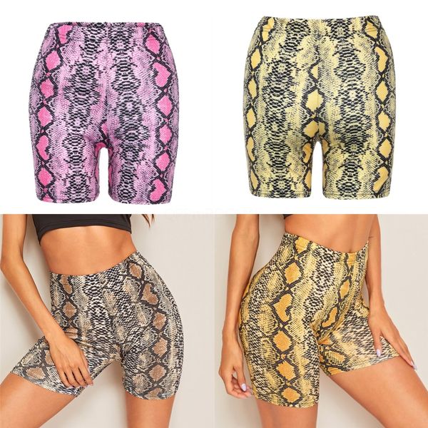 

high hip sports shorts female quick-drying running yoga shorts tight-fitting thin fitness pants summer#436, White;red