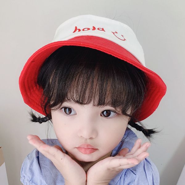 

girls hat summer thin sunscreen sun hat children cute kids fashion, Yellow