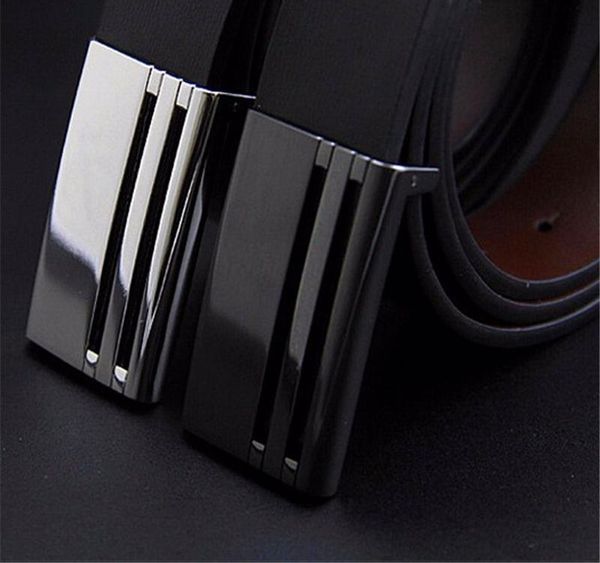 

2018 men's real leather belt male genuine leather belt men cowskin belt for suit gentleman style trousers04, Black;brown