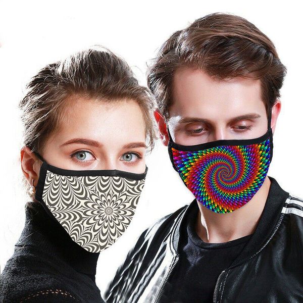 

2020 new 3d geometric cotton dust mask spring and autumn korean fashion cool breathable mask washable and easy to breathe face masks