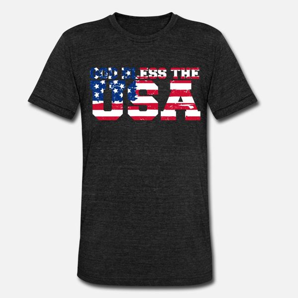 

god bless the usa , god bless the usa t shirt men designer tee shirt plus size 3xl pictures anti-wrinkle funny casual spring original shirt, White;black