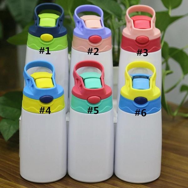 

sublimation 12oz watter bottle stainless steel sippy cup straw cups good quality for kids freight