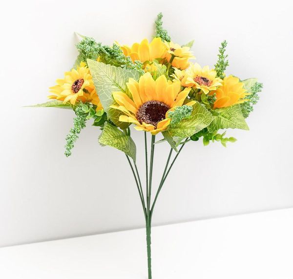

fake decoration wedding crafts l for flowers garden artificial party sunflower decor silk flower artificial sunflower decor home ylwfe