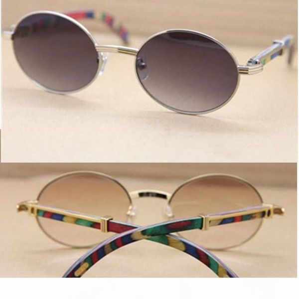 

brand natural peacock wood sunglasses for men women retro round sun glasses big frame wooden sunglasses 57mm with original case 7550178, White;black