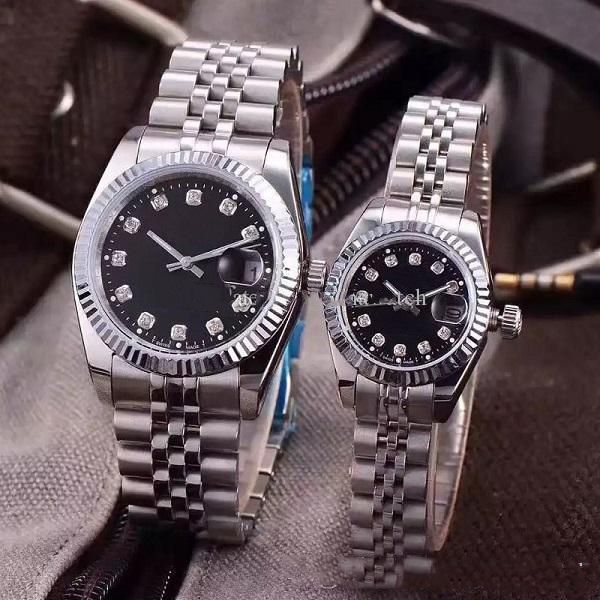

алмазы автоподзаводом glide гладкие вторые руки даты механически mens womens только часы из нержавеющей стали ремешок, Slivery;brown