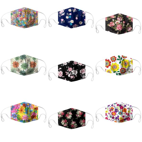 

мультфильм pattern твердой отсутствие маска cute print face mouth маска открытый велоспорт маска # 207, Black